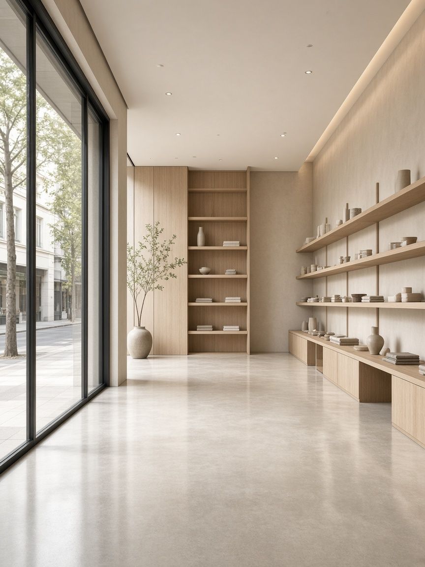 Retail stores & galleries